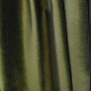 Шторная ткань бархат, цвет зелённый.Цена указана за метр.