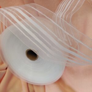 Лента шторная капроновая 6.0 см, сборка 1:2.Цeна за метр.